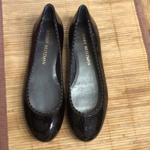 Stuart Weitzman flats 6.5 M with gold heels